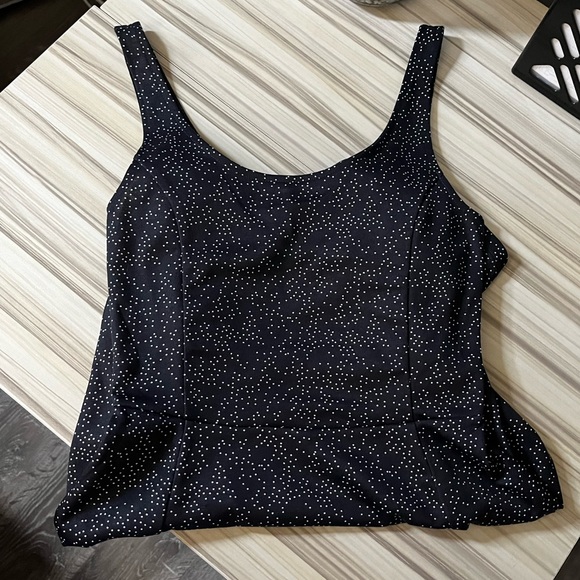 H&M Navy Blue Polka Dot Dress - Picture 8 of 8